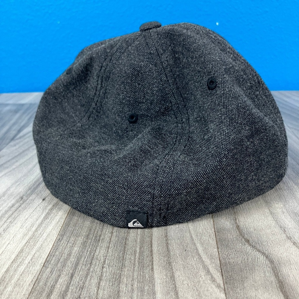Quiksilver Hat Flexfit Men's L/XL Gray Heather Boardriding Apparel‎ - Picture 3 of 6